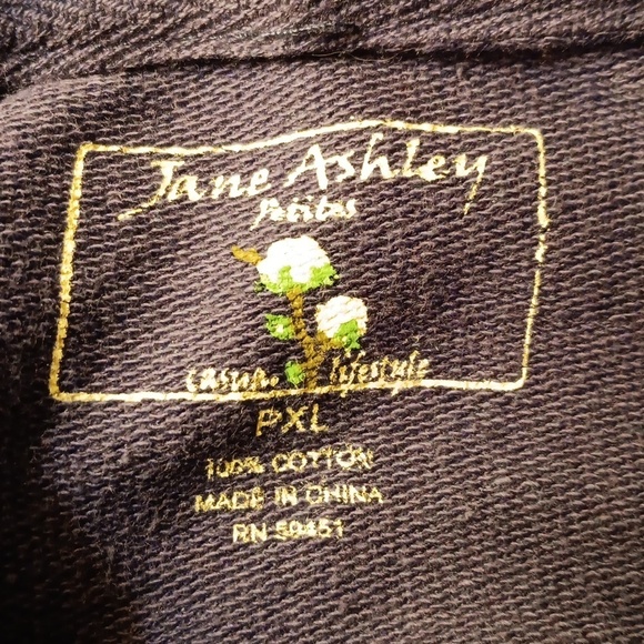 Jane Ashley PXL blue safari zebra jacket - Picture 3 of 3